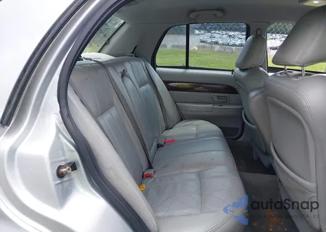 2003 Mercury Grand Marquis Ls из США, поврежденный, VIN 2MEFM75W23X671016